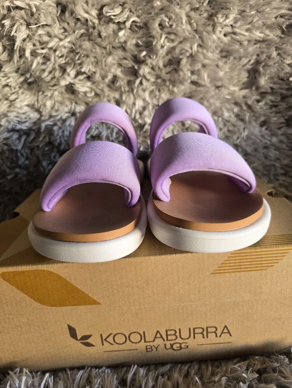 Koolaburra By UGG W. ALANE SLIDE SANDAL  LAVANDA COLOR